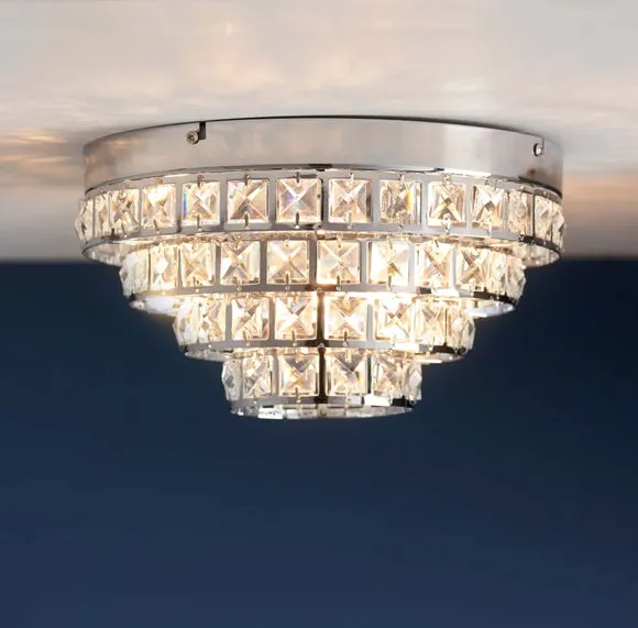 Vogue Motown 4 Light Jewel Flush Ceiling Light 3