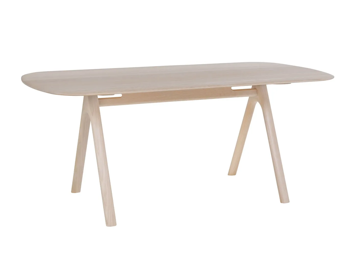 Ercol Corso Medium Dining Table Whitened Ash