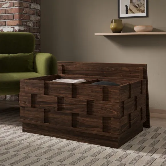 Watson Storage Coffee Table, Wood Effect 2
