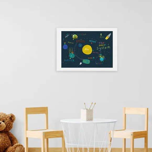 East End Prints Placemat Space Print 1