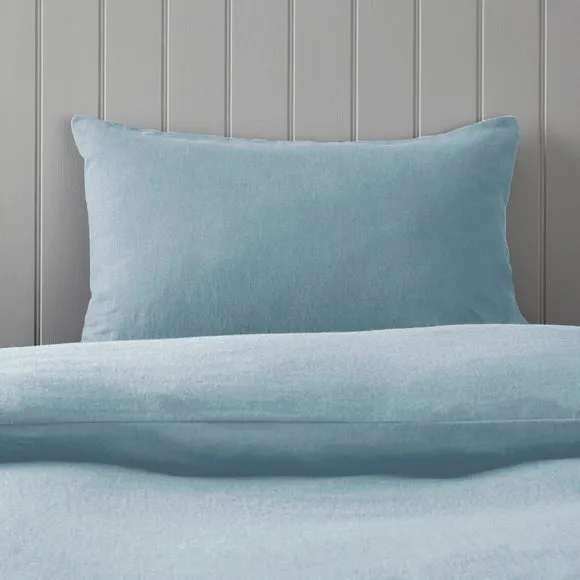 Soft & Cosy Luxury 100% Brushed Cotton Standard Pillowcase Pair 1