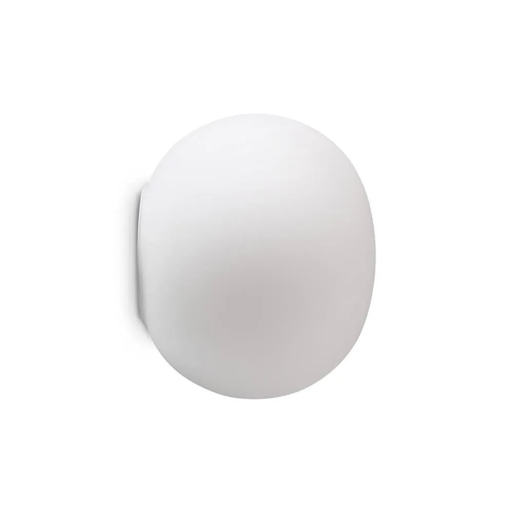 Netlighting Cotton 20cm Globe Wall Lights White 1x E14