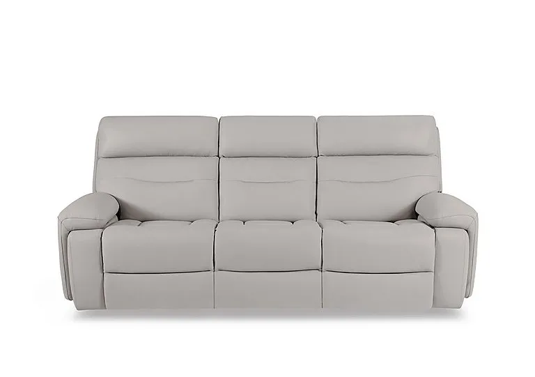 Cinemax Leather 3 Seater 3 Cushion Sofa