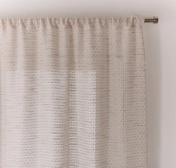 Luxe Open Mesh Slot Top Voile Panel 1
