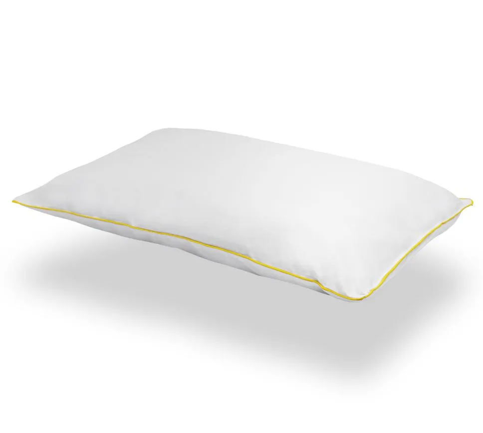 Set of 2 Foamex Shredded Foam Pillows - White - Fabric