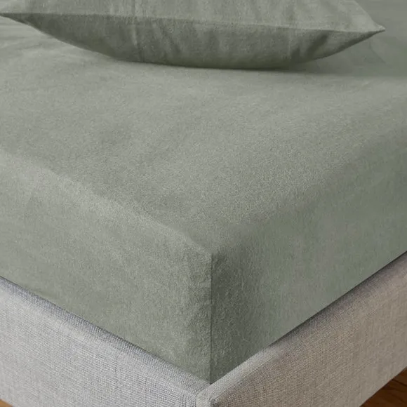 Soft & Cosy Luxury Brushed Cotton Fitted Sheet 1