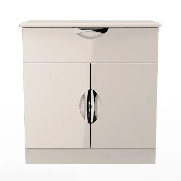 Rowe 2 Door 1 Drawer Small Sideboard 2