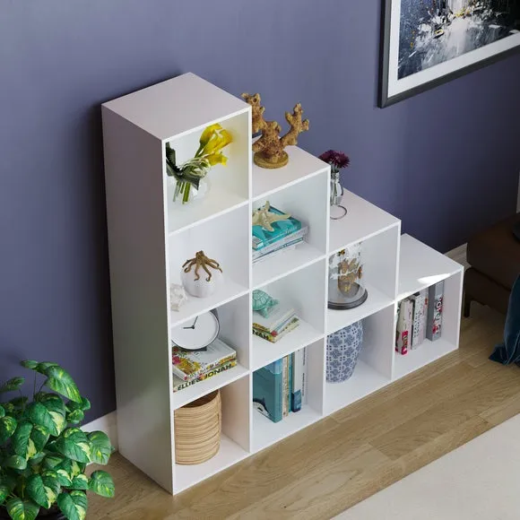 Vida Designs Durham 10 Cube Staircase Storage Unit 4