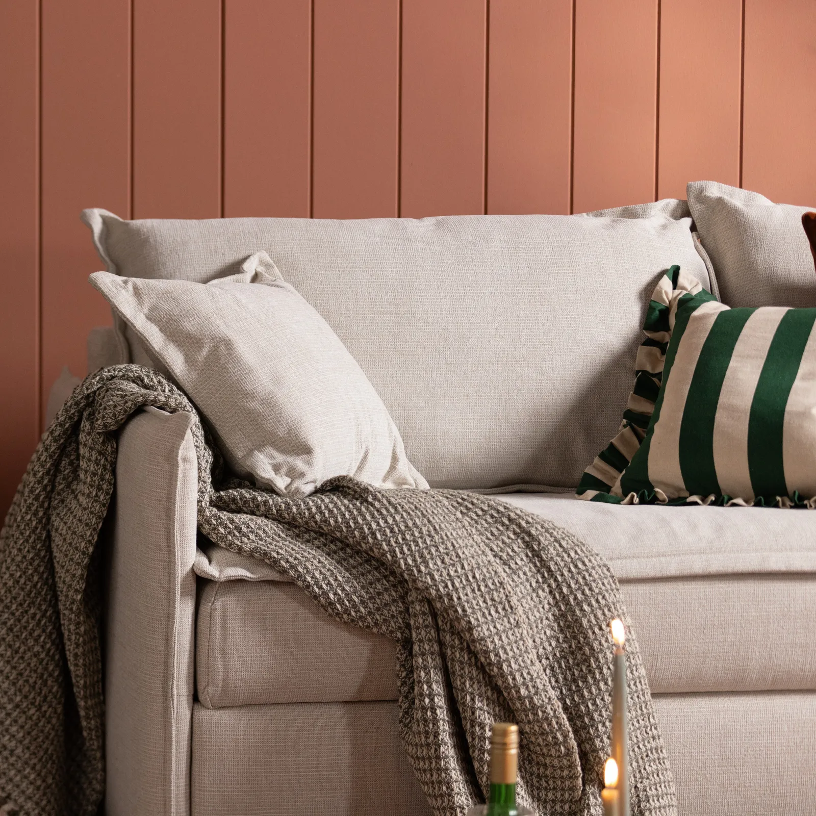 Niko Sofa Bed Bed, Neutral Fabric | Barker & Stonehouse 6
