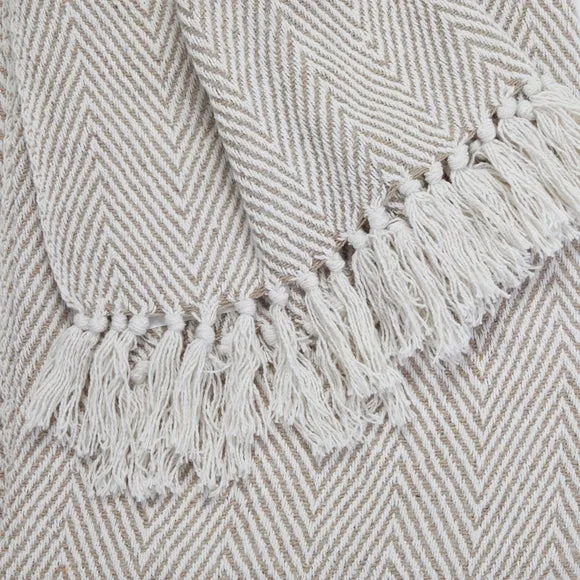 Jenson Herringbone Throw Blanket 4