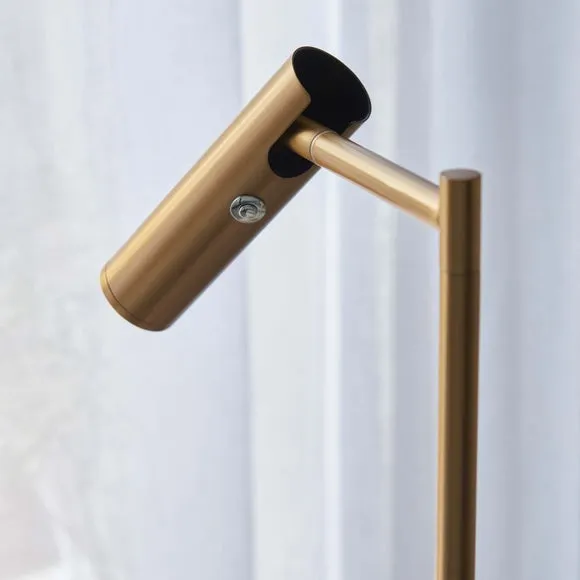 Vogue Adam Steel Adjustable Touch Dimmable Floor Lamp 2