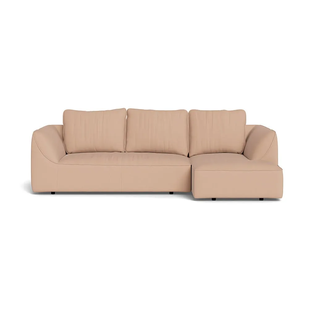 Heal's Morven Right Hand Facing Corner Chaise Sofa Capelo Linen-Cotton Rosedale 1
