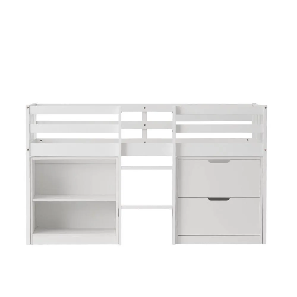 Nöa and Nani Jens Sleepstation Shorty Cabin Bed in White 3