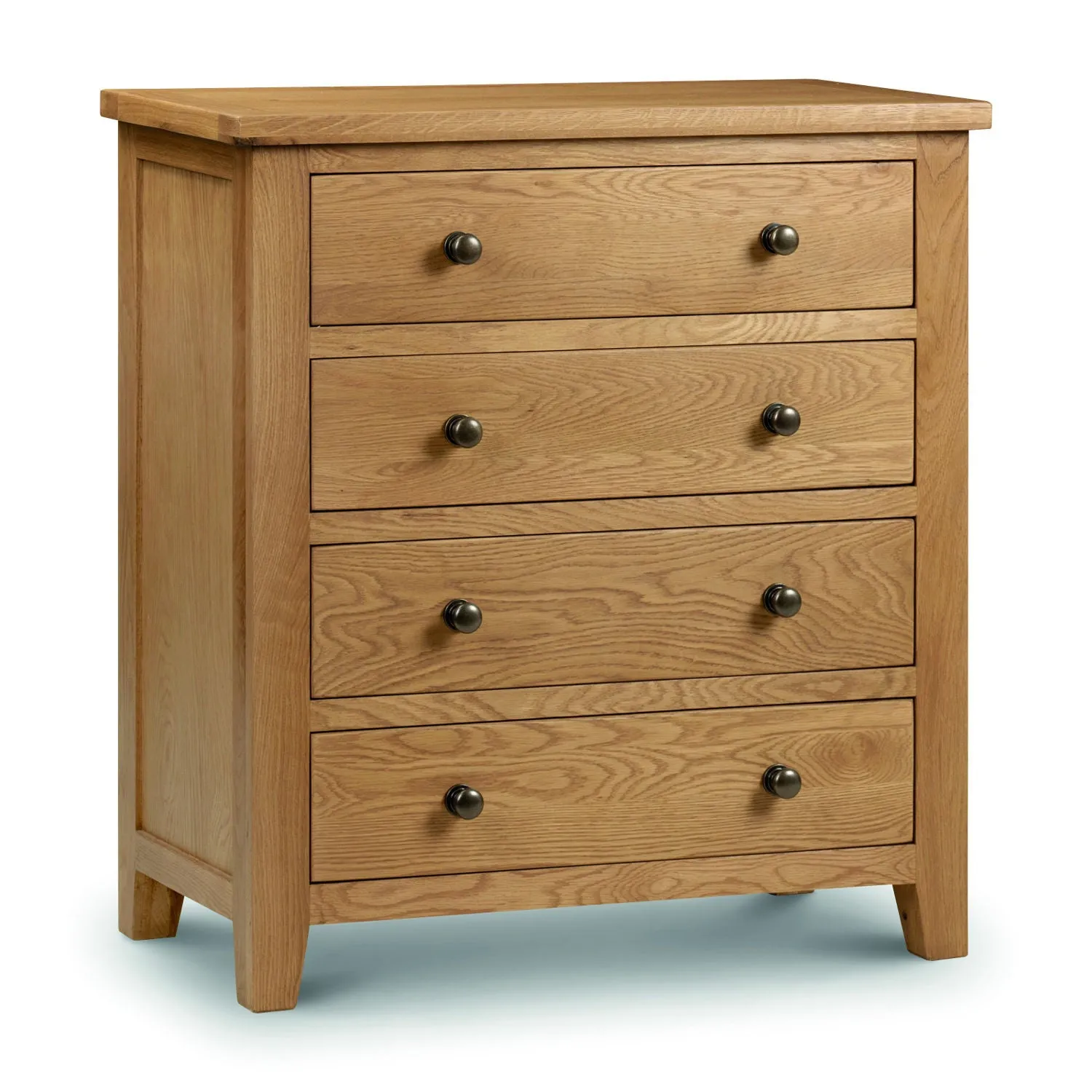 Julian Bowen Marlborough 4 Drawer Chest Natural