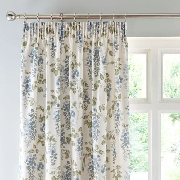 Wisteria Pencil Pleat Curtains 1