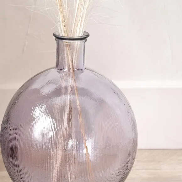 Round Bottle Glass Vase 2
