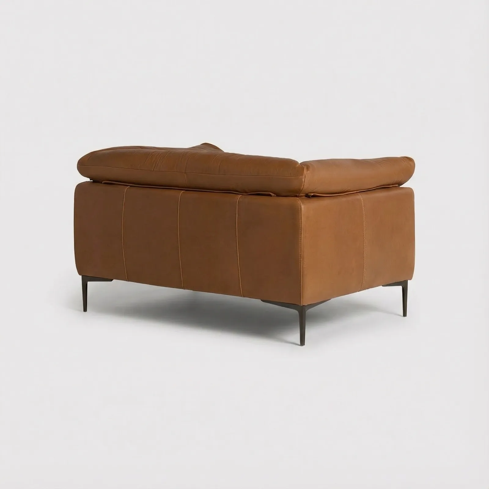 Epping 1.5 Seater 140X99X80Cm Armchair, Brown Leather | Barker & Stonehouse 4