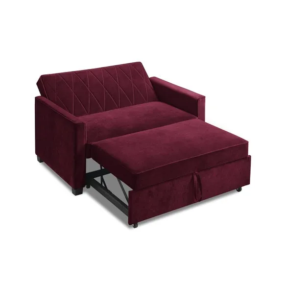 Serena Velvet 2 Seater Sofa Bed 5