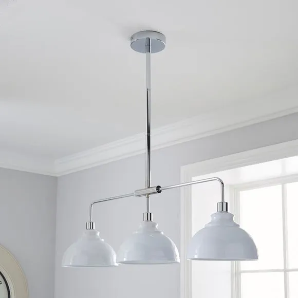 Galley 3 Light Diner Ceiling Light 2