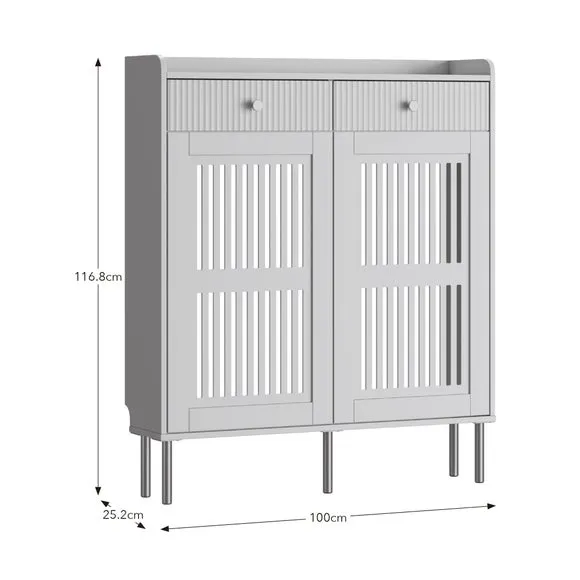 Georgi 2 Drawer Radiator Cover 6