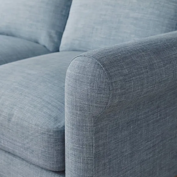 Maeve Faux Linen Compact 2 Seater Sofa 4