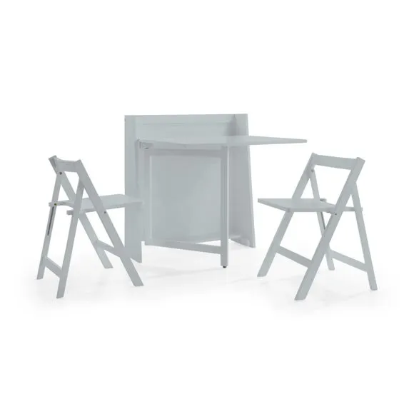 Helsinki 2 Seater Round Dining Table with 2 Chairs 2
