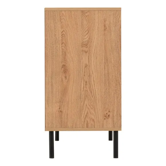 Barker 3 Drawer Chest, Oak Effect 5
