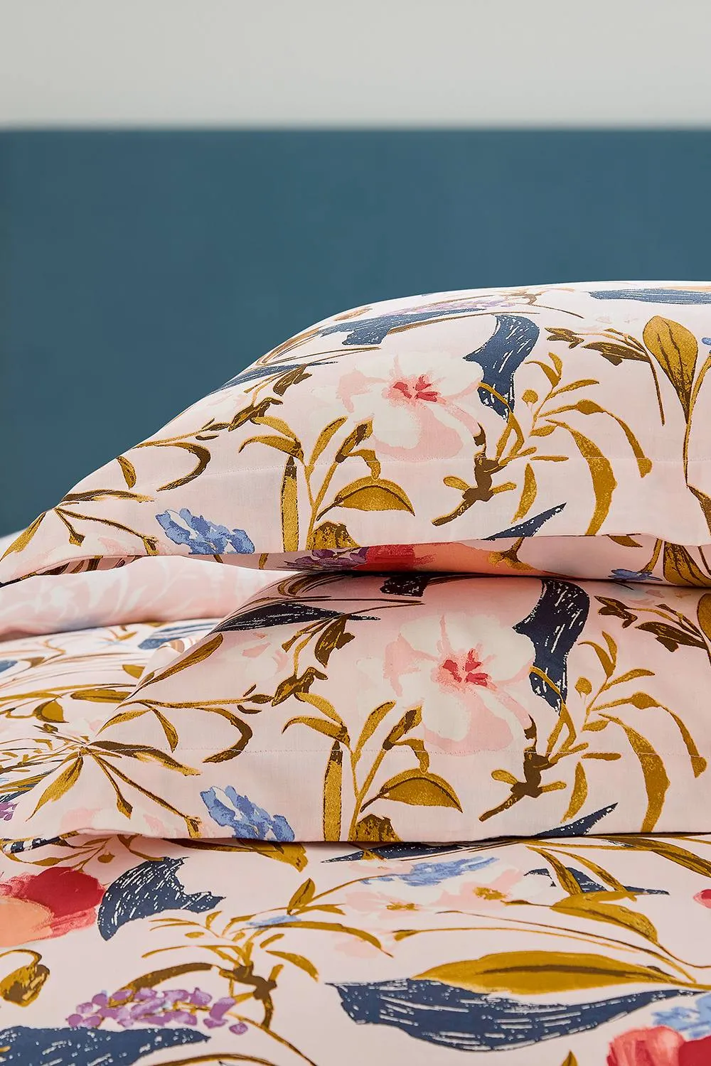 Ted Baker 'Poppy Swirl' Cotton Duvet Cover Set in Pink 5