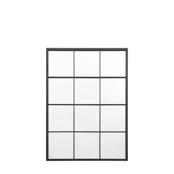 Bridling Window Square Wall Mirror