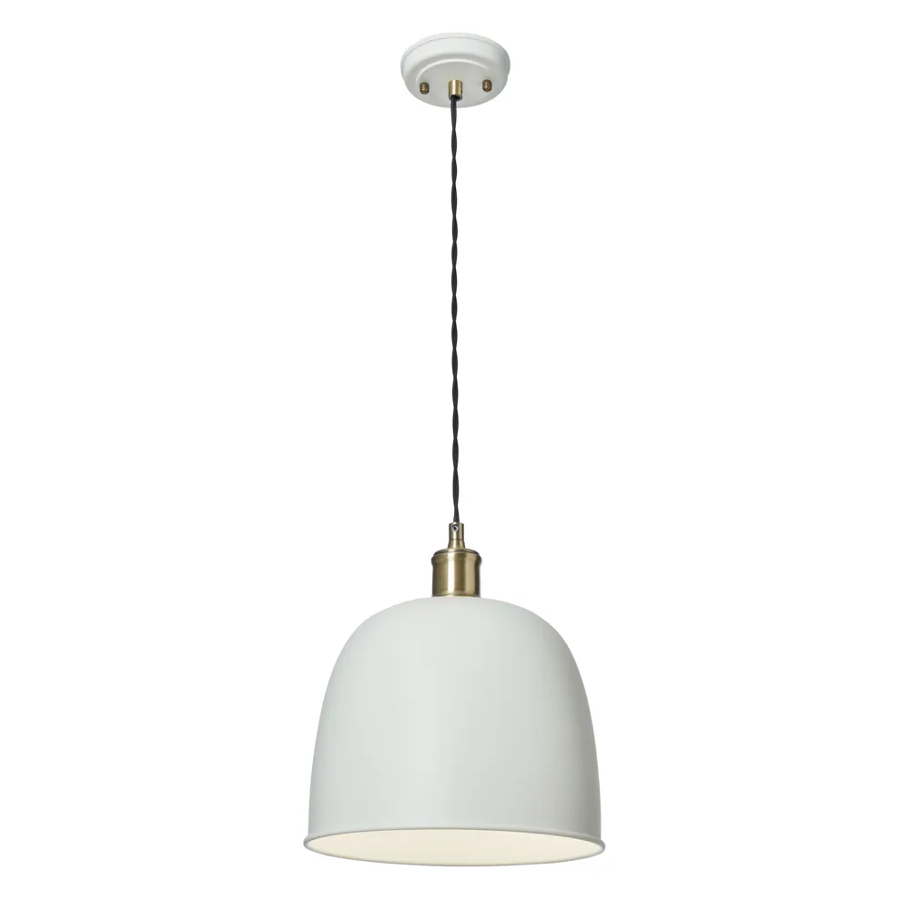 Dale Galley Ceiling Pendant, Satin Ivory