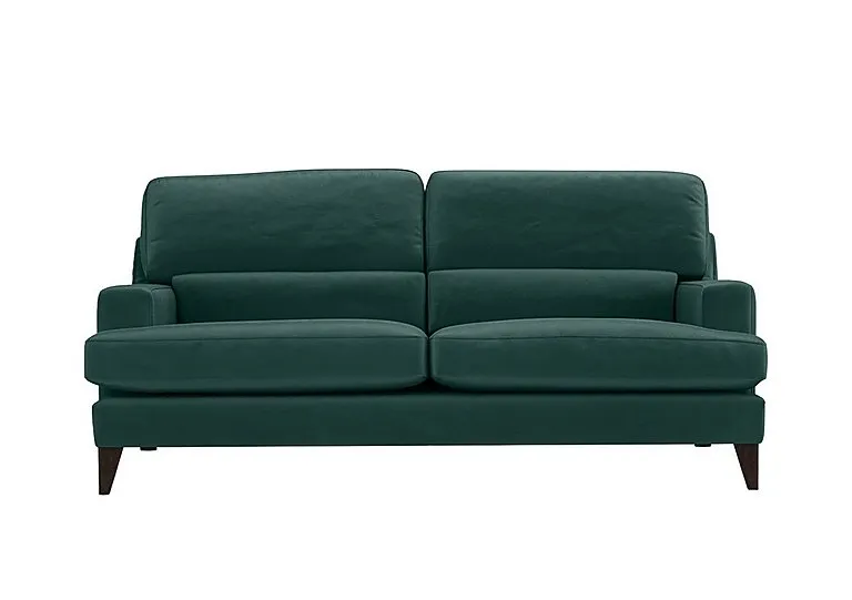 Romilly 3 Seater Fabric Foam Fill Sofa - Evening Teal