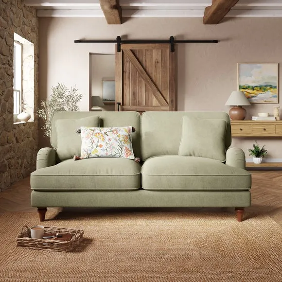 Beatrice II Soft Tonal Chenille 3 Seater Sofa Bed 2