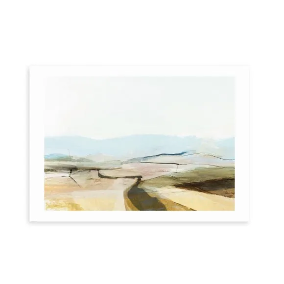 East End Prints Country View Print