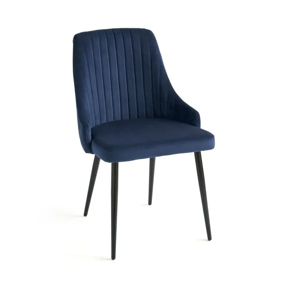 Shea Set of 2 Dining Chairs, Velvet 5
