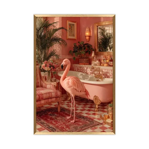 Artko Don't Ruffle my Feathers Framed Print 3
