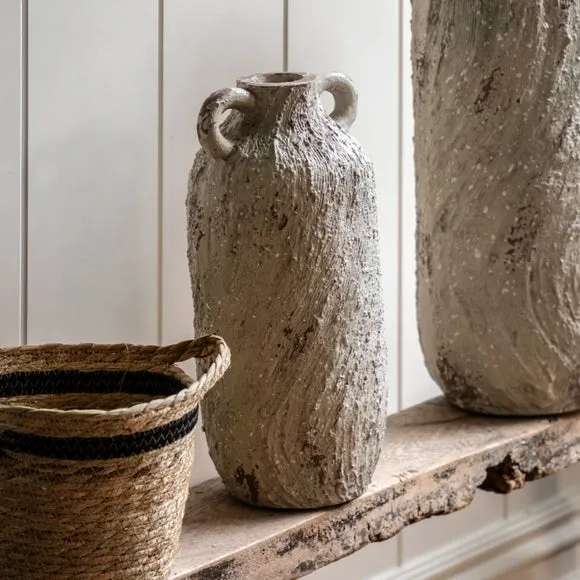 Cedar & Sage Awaroa Stone-Effect Vase