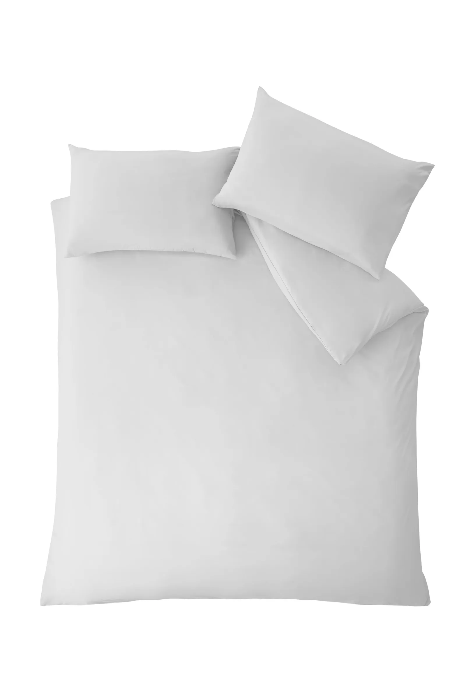 Catherine Lansfield So Soft Non Iron Duvet Cover Set in White 3