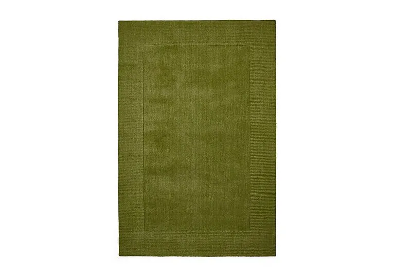 Langford Wool Border Rug - 120cm-x-170cm - Green