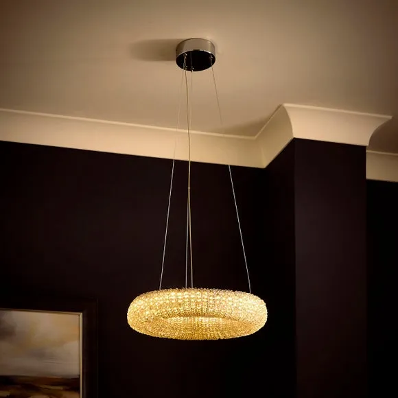 Hotel Ritz Halo LED Adjustable Pendant Light 2