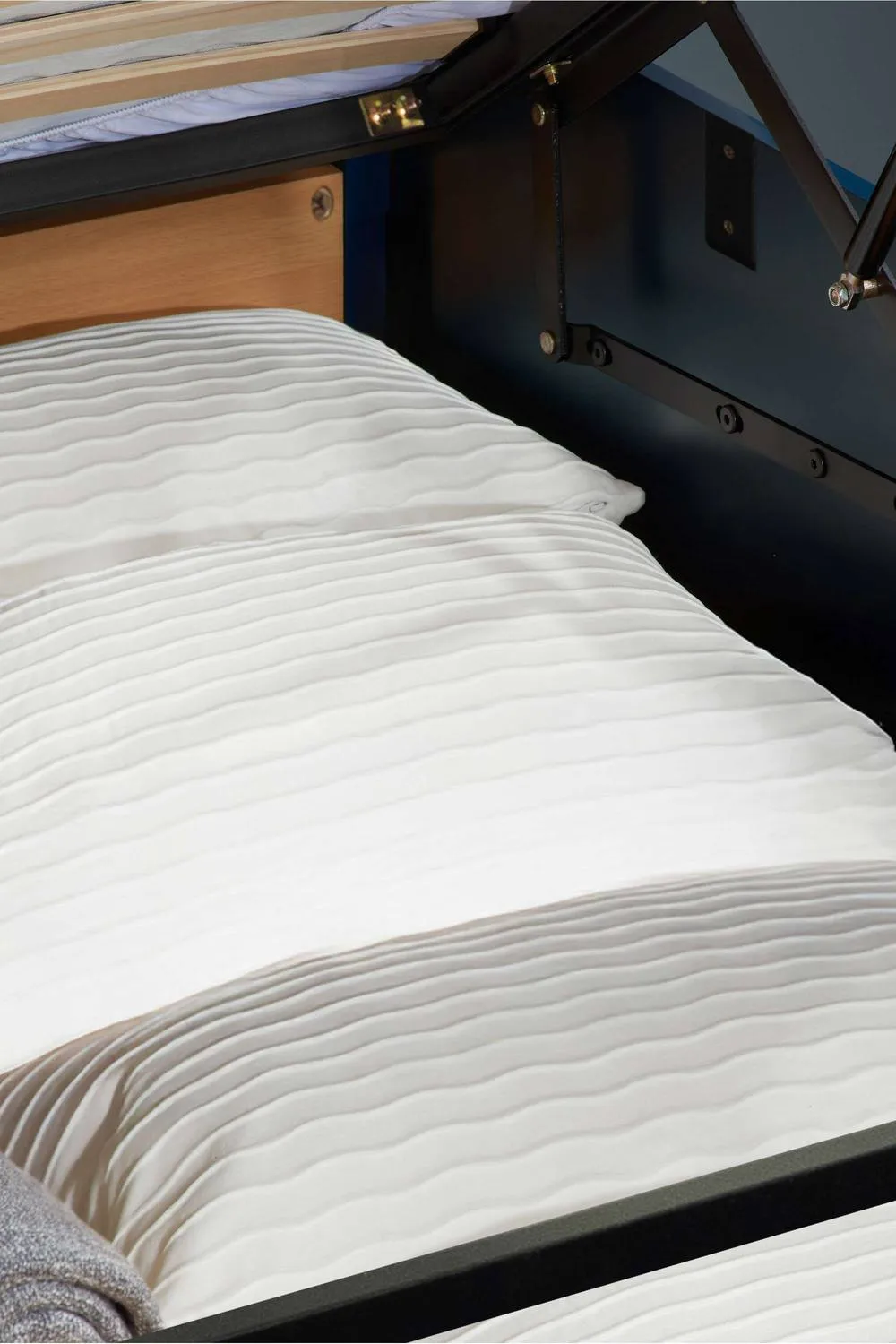 Birlea Phoenix Ottoman Storage Bed Frame Navy Blue 4