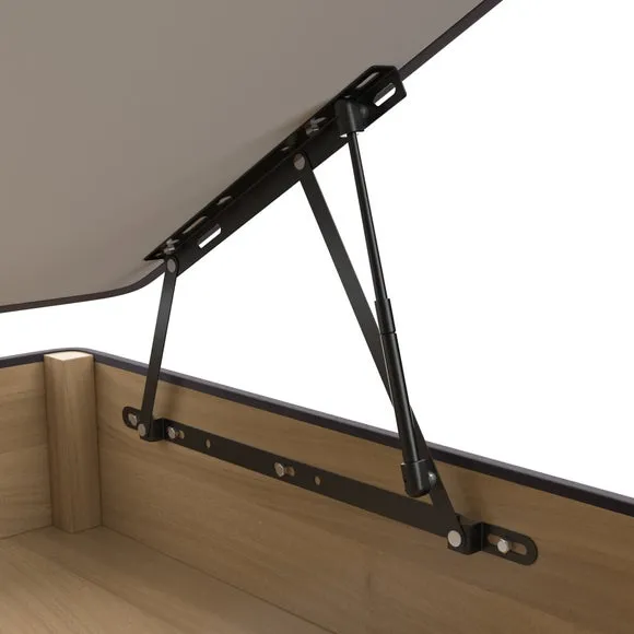 Luxury Side Ottoman Bed Frame, Velvet 5