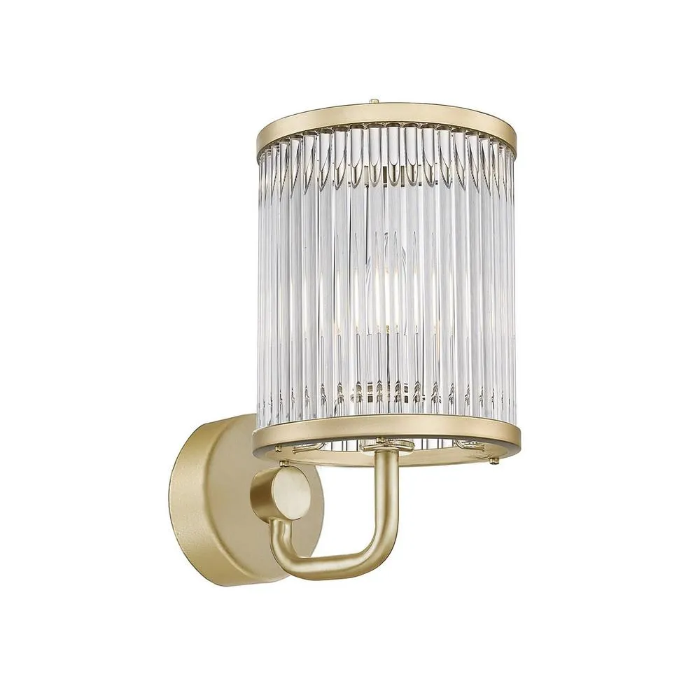 Netlighting Sergio Wall Lamp Matt Gold 1x E14