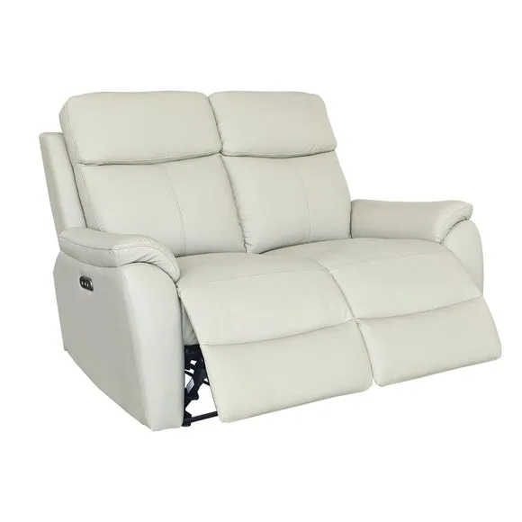 Aspire Kingsmere Leather Power Recliner 2 Seater Sofa 2
