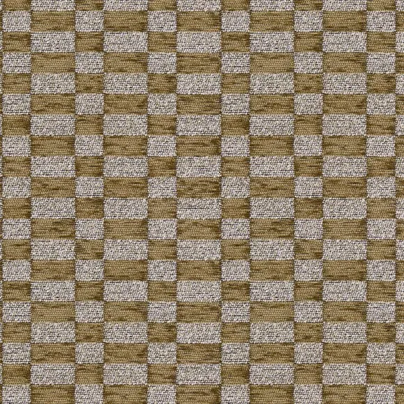 Clara Checkerboard Chenille Wooden Arm Accent Chair 6