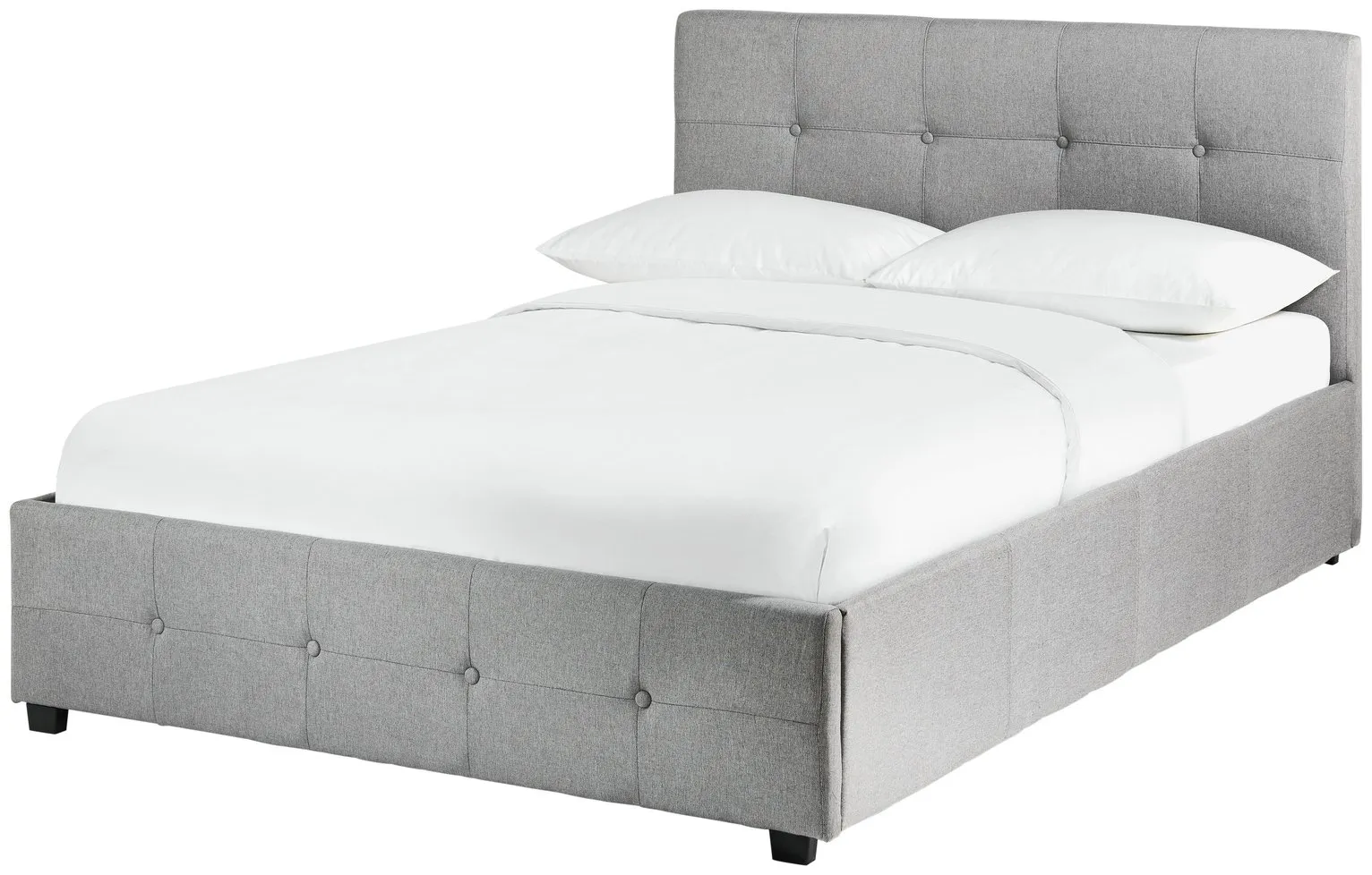 Habitat Eros Ottoman Double Bed Frame - Grey