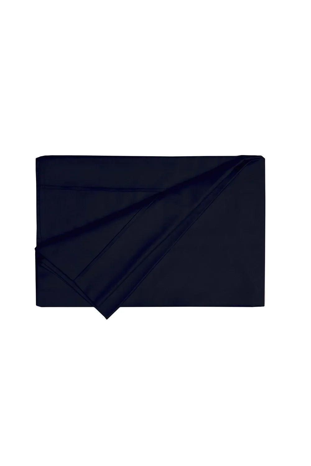 Belledorm Egyptian Cotton 200 Thread Count Flat Sheet in Black 1