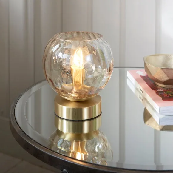 Vogue Arkoma Glass Table Lamp 5