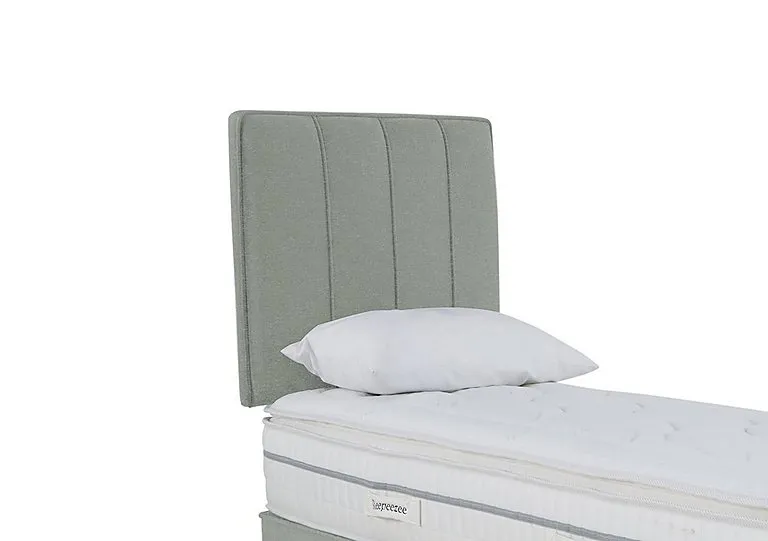 Daniel Strutted Headboard - Single - Tweed Mint