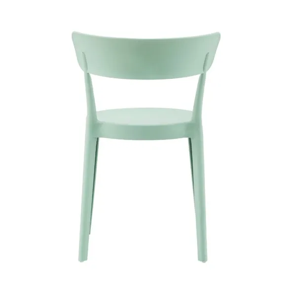 Fusion Living Plastic Bistro Dining Chair 6