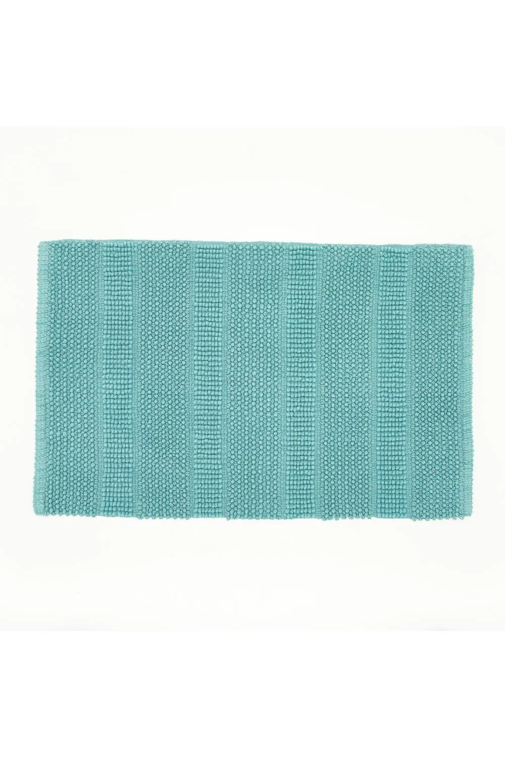 Deyongs Romeo Textured 100% Cotton Bath Mat - 1500gsm Absorbent Bathroom Rug | 1846 in Mint 2